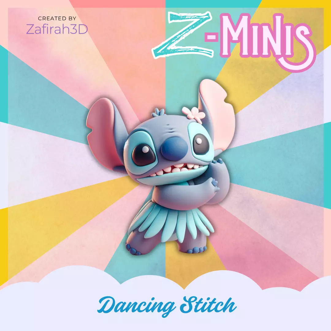 Z-MINIS DANCING STITCH 3D print model_0