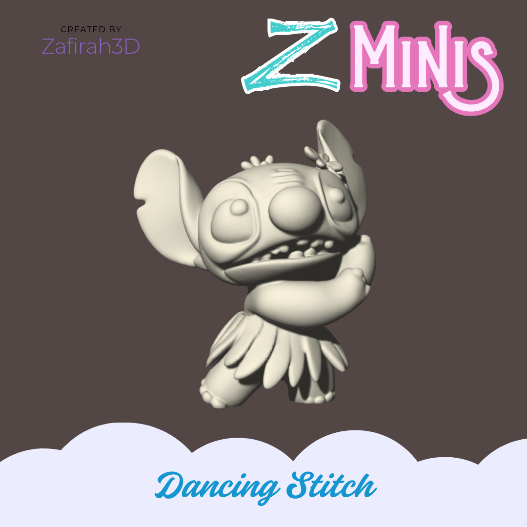 Z-MINIS DANCING STITCH 3D print model_1