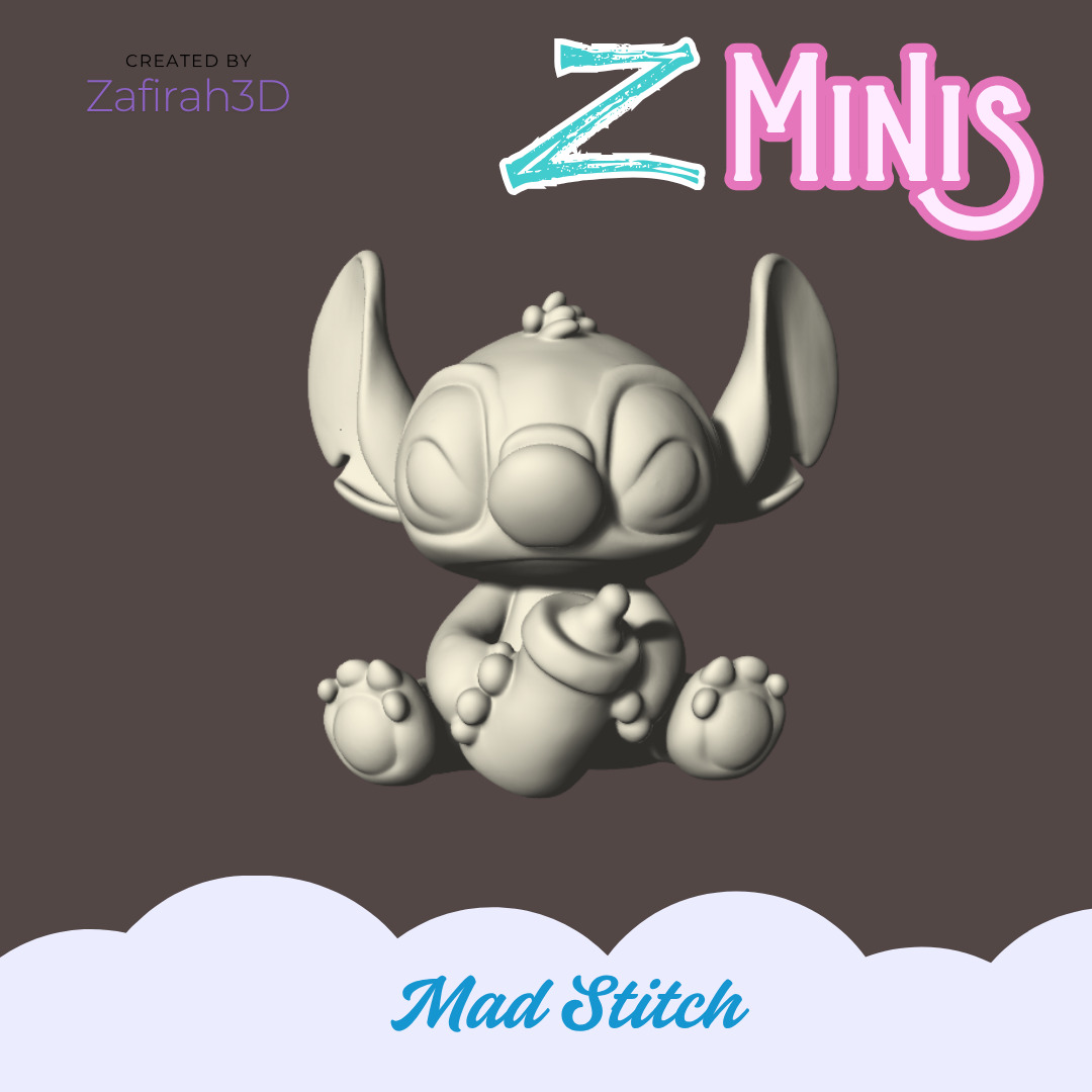 Z-MINIS MAD STITCH 3D print model_1