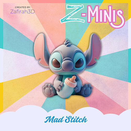 Z-MINIS MAD STITCH 3D print model