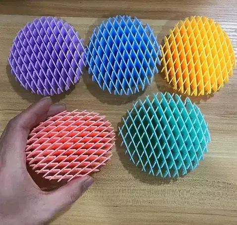 Fidget Morf Worm 3D print model