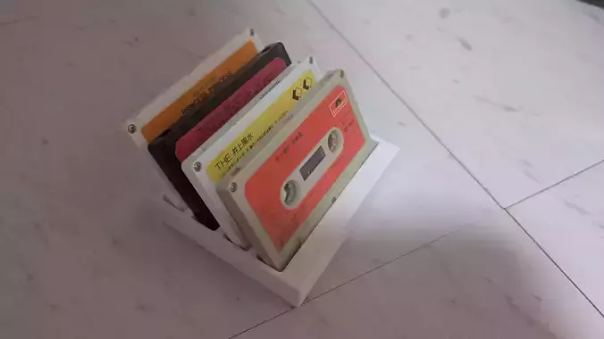 Cassette tape stand
