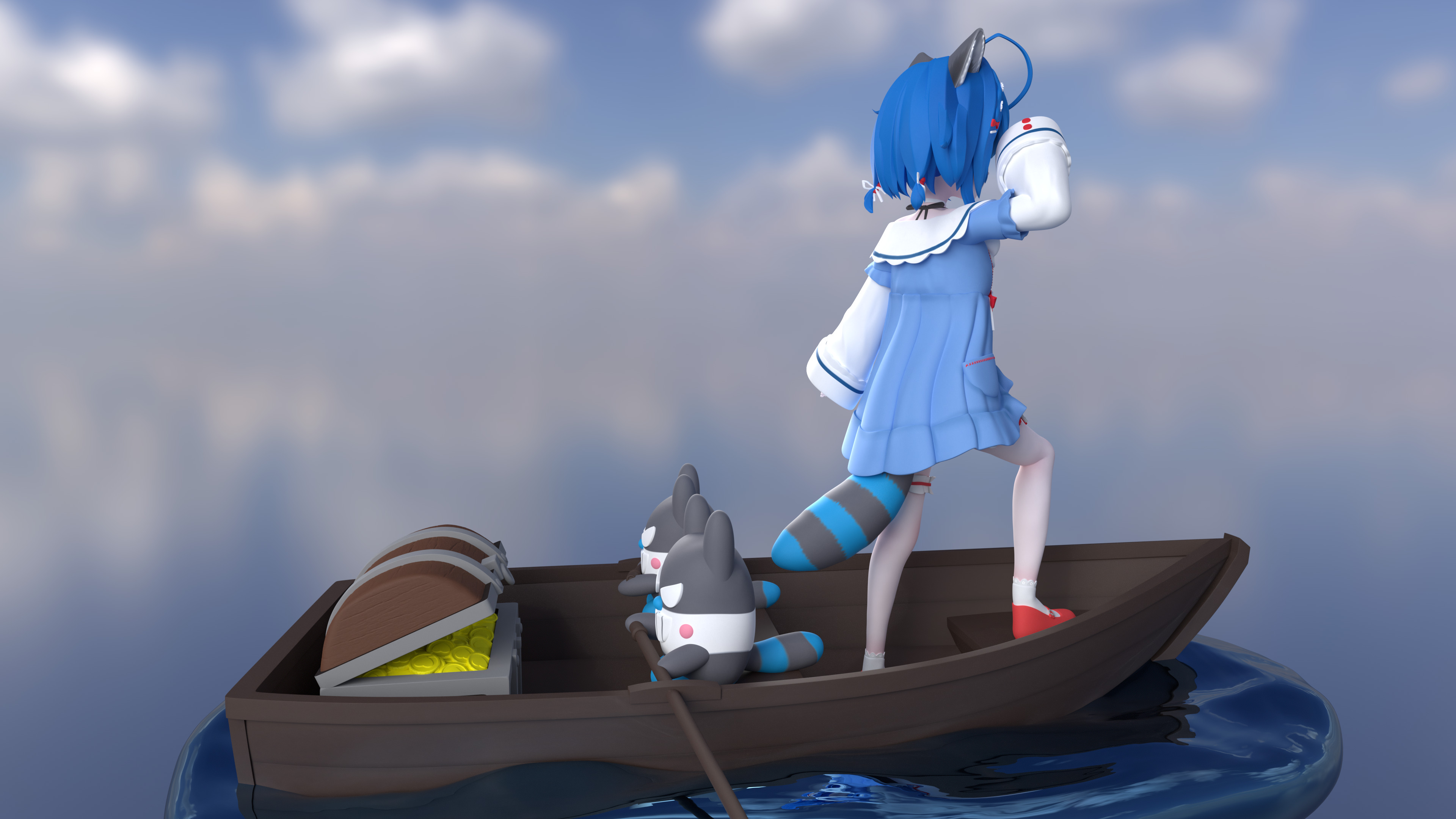 Poko Rakun 3D print model_4