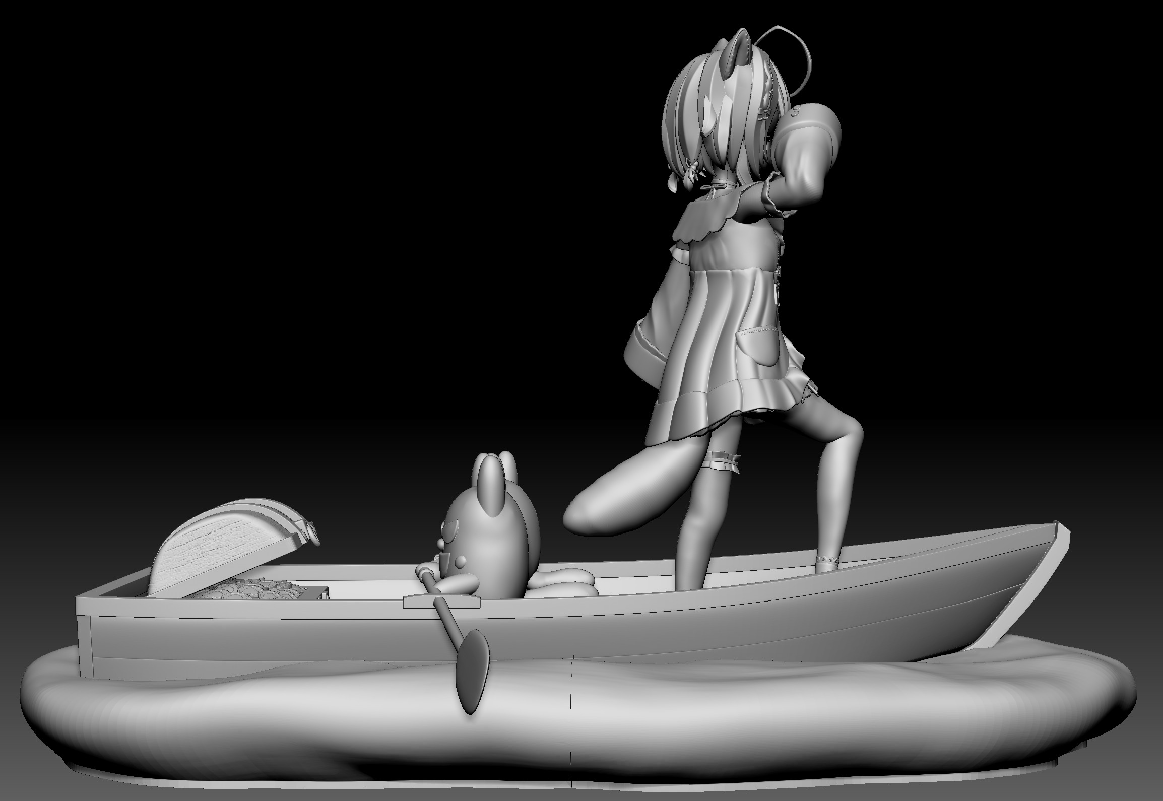 Poko Rakun 3D print model_8