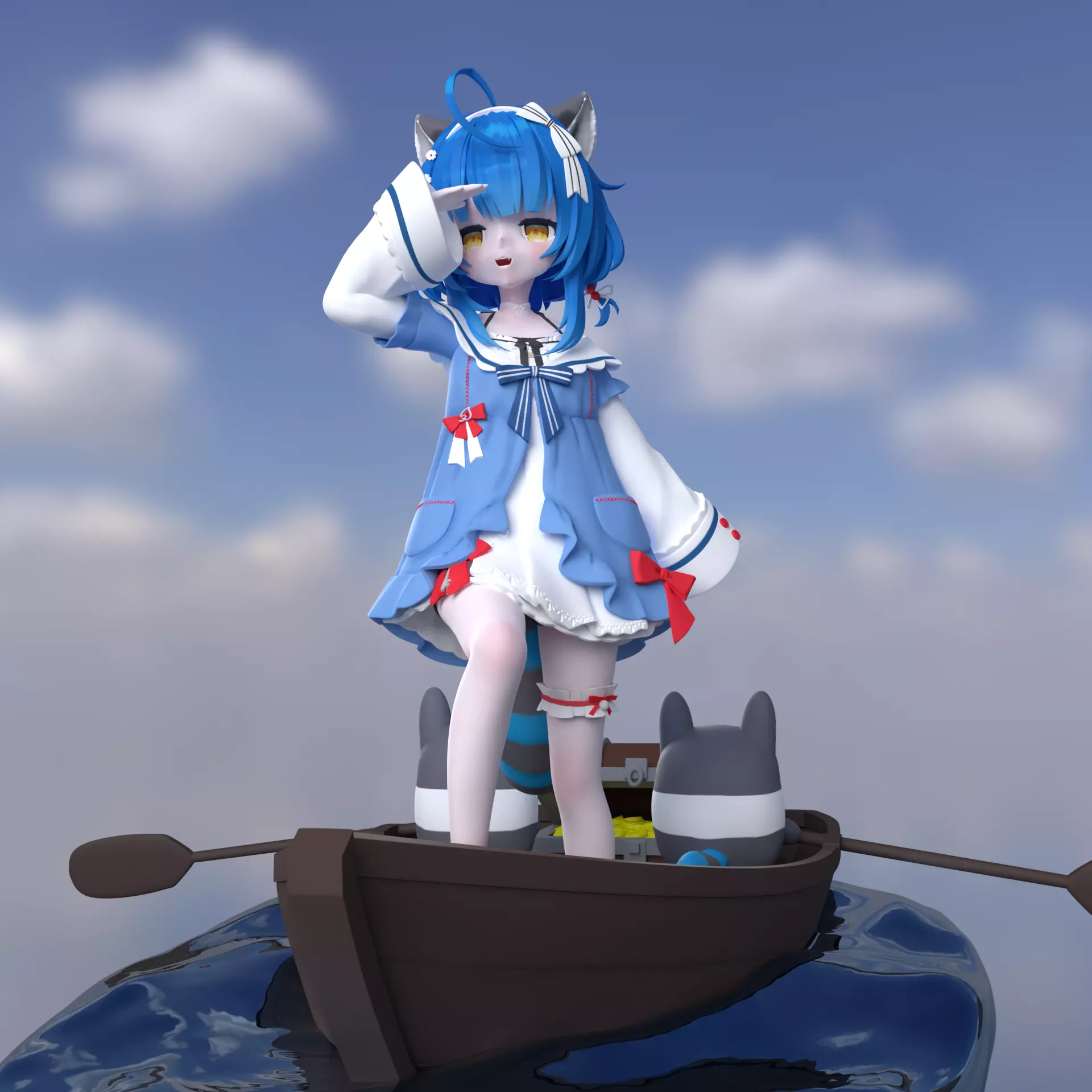 Poko Rakun 3D print model_0