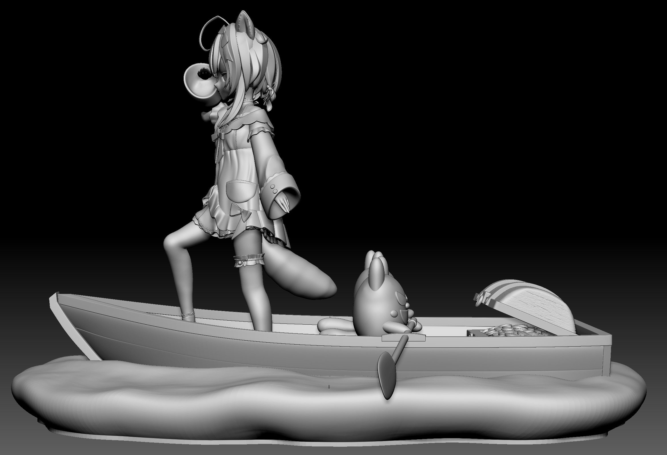 Poko Rakun 3D print model_7