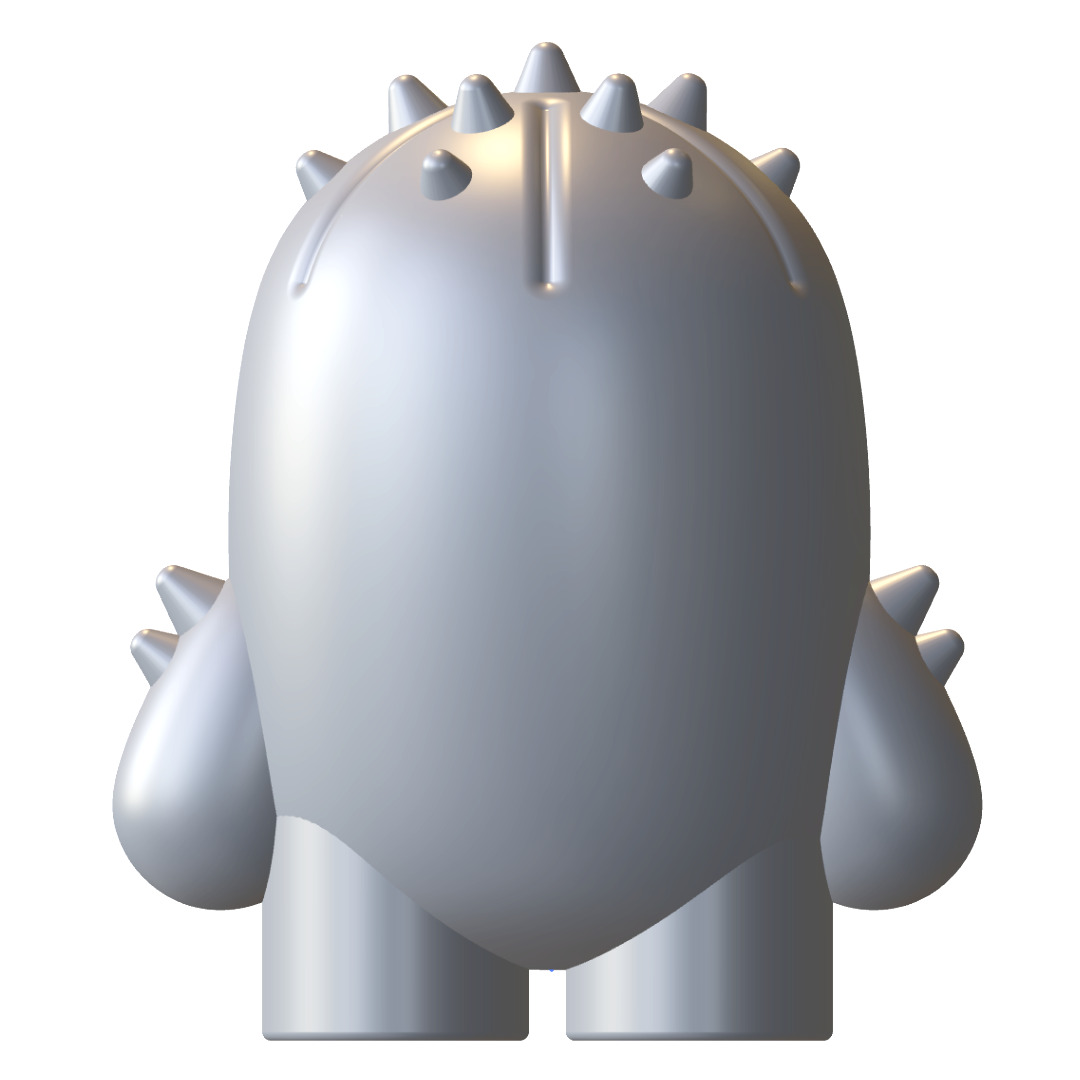 Creature Kin Prickles Figure Cute Kawaii Cactus Art Toy 3D print model_10