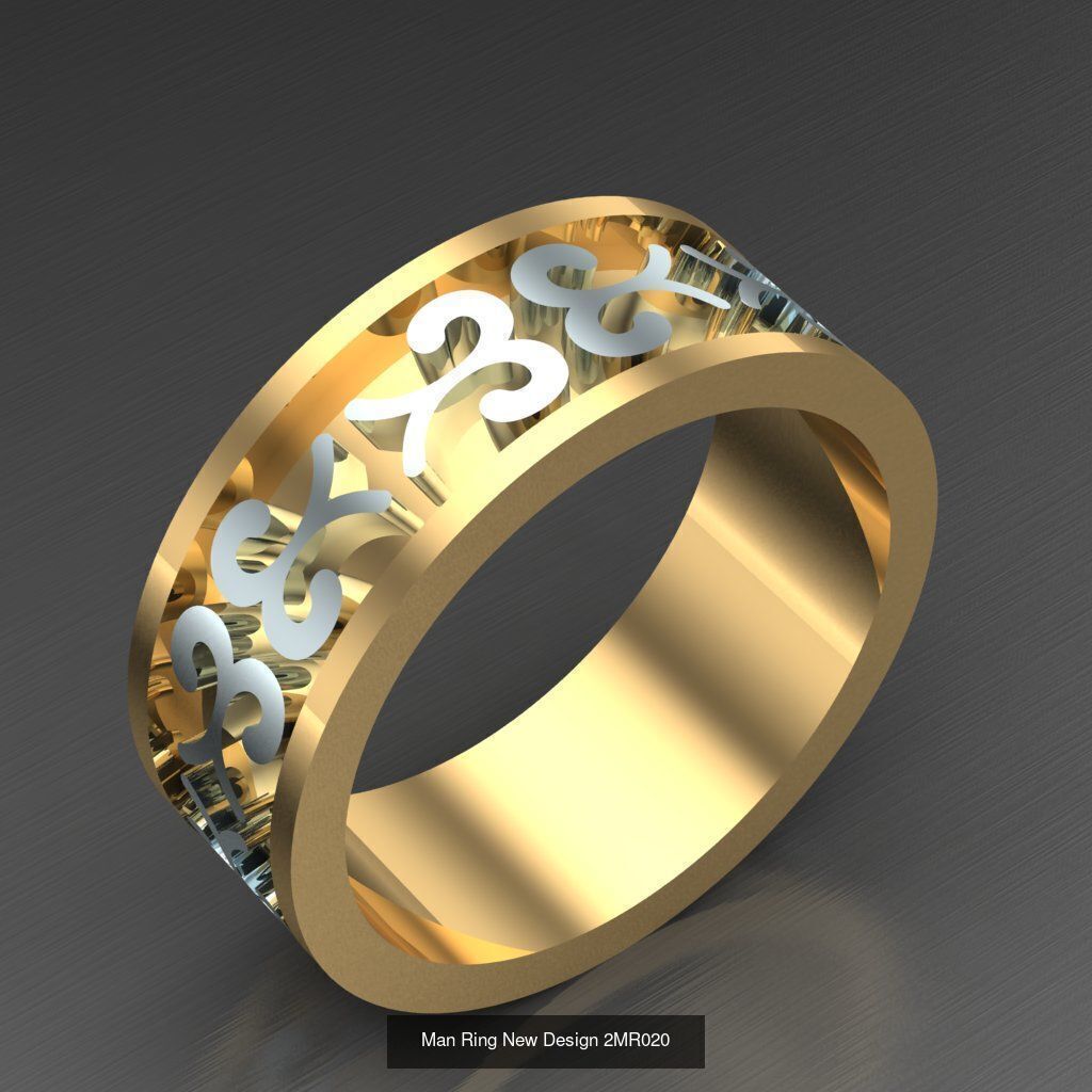 Bulk 50 Men Rings For Sale with Big Discount 2MRXXX 3D Model Collection_34