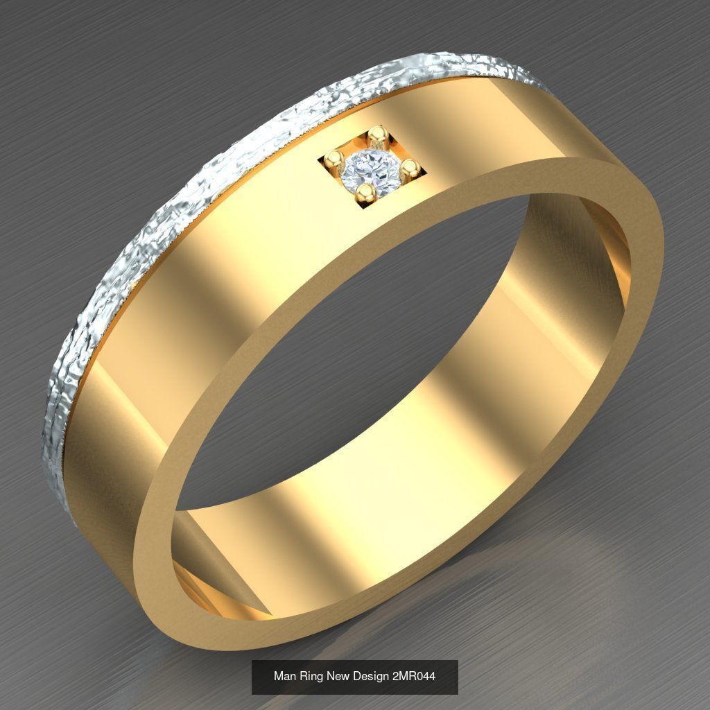 Bulk 50 Men Rings For Sale with Big Discount 2MRXXX 3D Model Collection_10