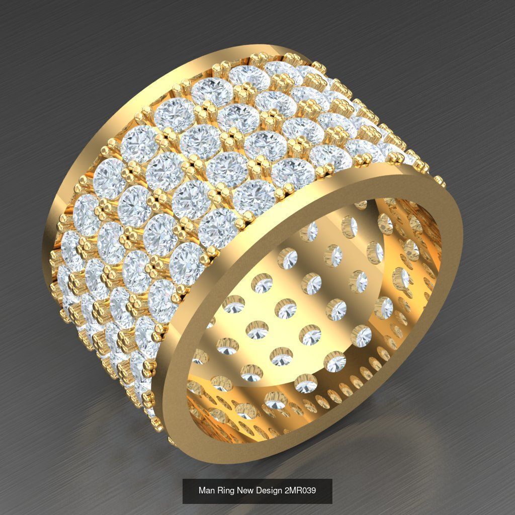 Bulk 50 Men Rings For Sale with Big Discount 2MRXXX 3D Model Collection_15