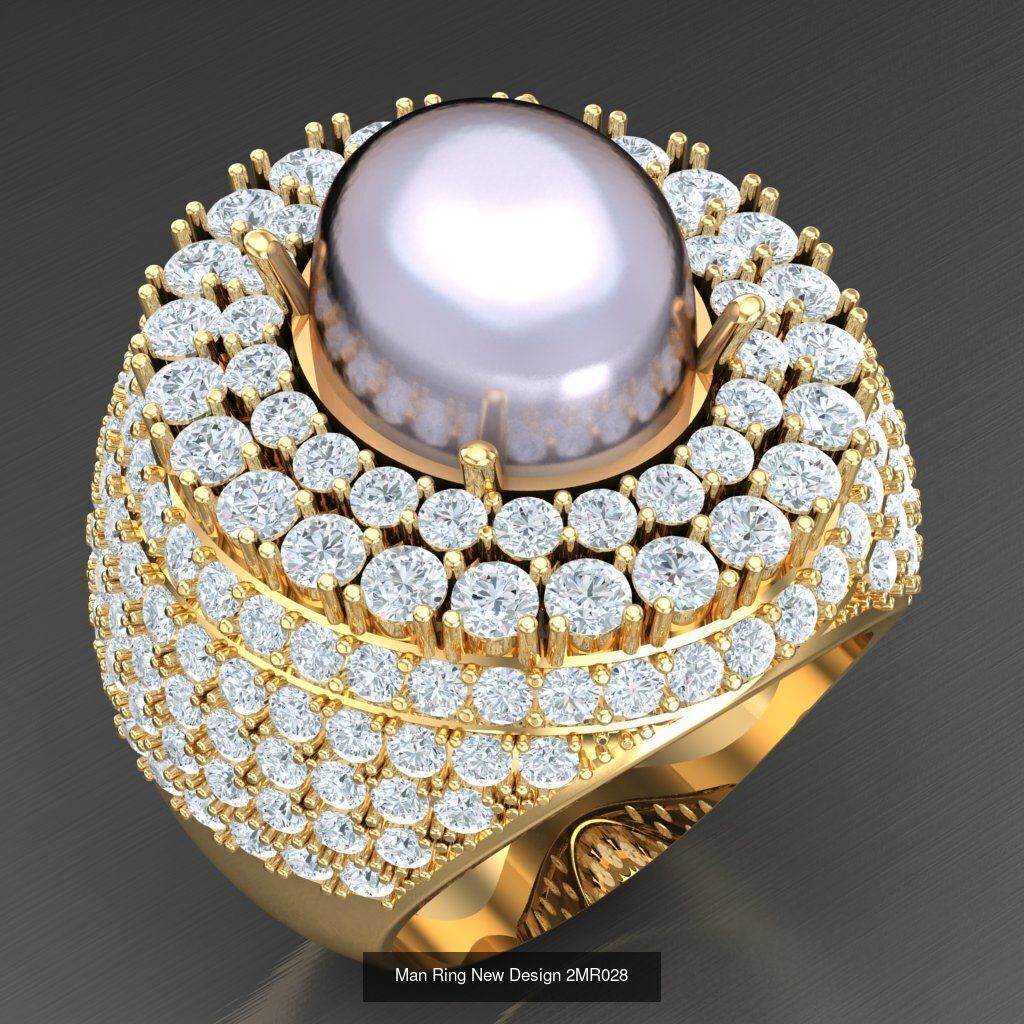 Bulk 50 Men Rings For Sale with Big Discount 2MRXXX 3D Model Collection_26