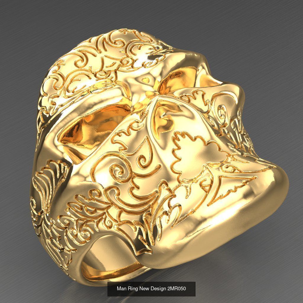 Bulk 50 Men Rings For Sale with Big Discount 2MRXXX 3D Model Collection_4