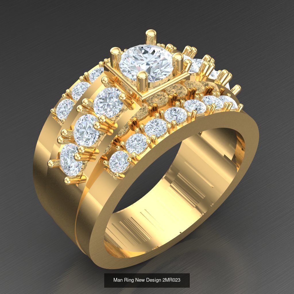 Bulk 50 Men Rings For Sale with Big Discount 2MRXXX 3D Model Collection_31