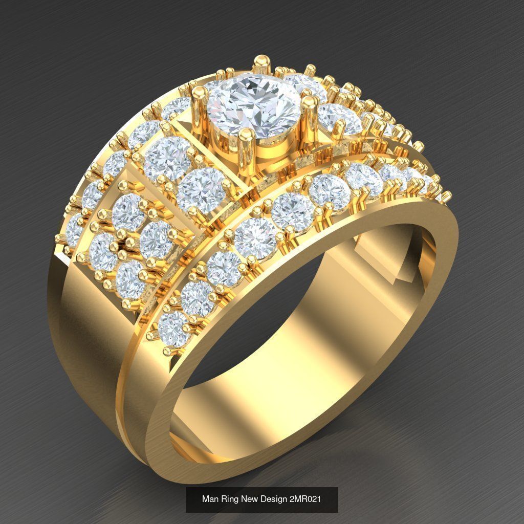 Bulk 50 Men Rings For Sale with Big Discount 2MRXXX 3D Model Collection_33