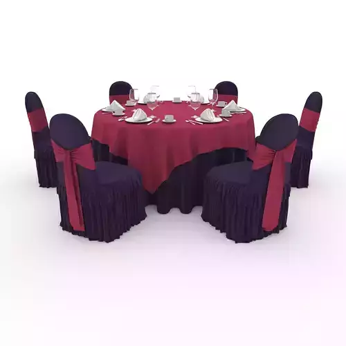 Banquet Table and Chair 72