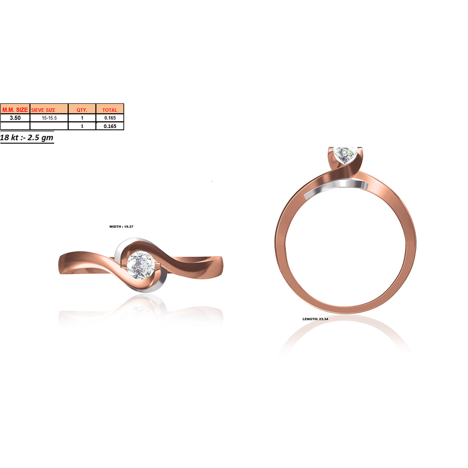  Women Ring Render 3dm STL MTL SLC JCD OBJ FBX Details 3D print model_25