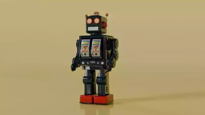 Tin Robot Toy