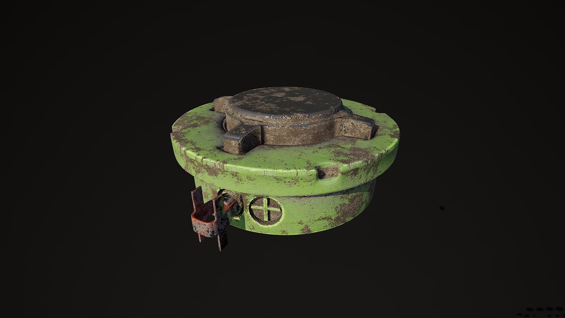 Military explosive mine collection _1