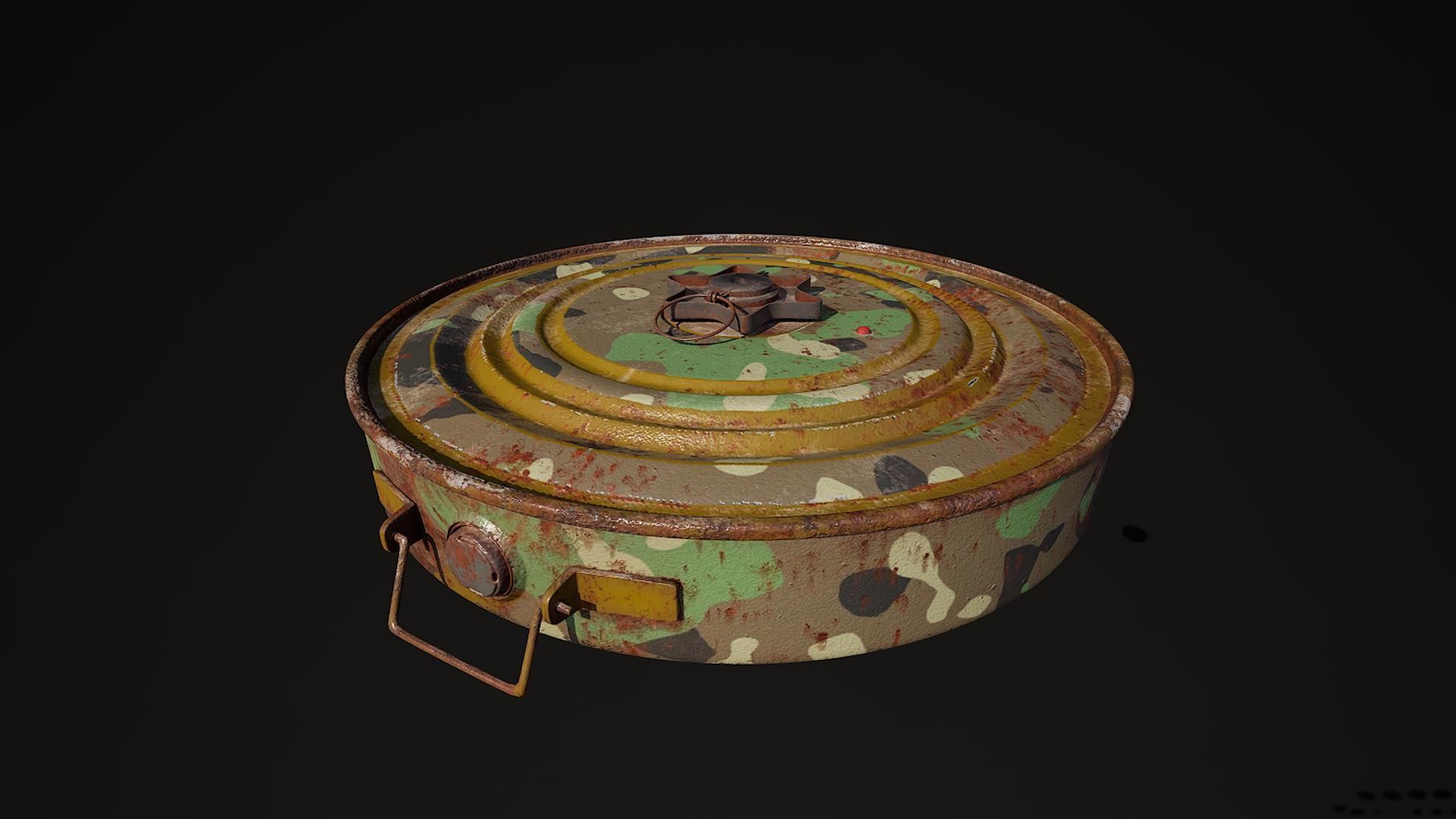 Military explosive mine collection _11