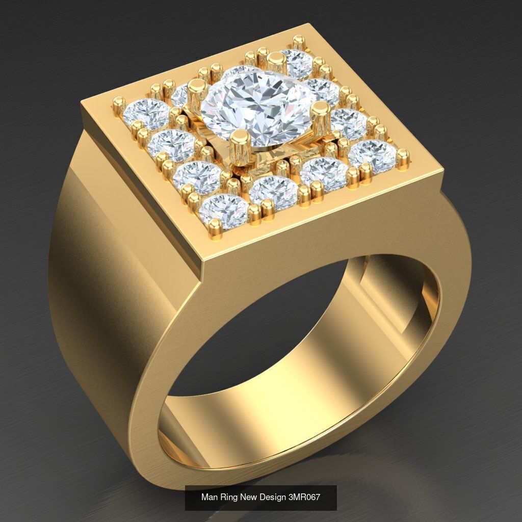 Big Bulk 50 Men Rings Discount For sell 3MRXXX 3D Model Collection_37