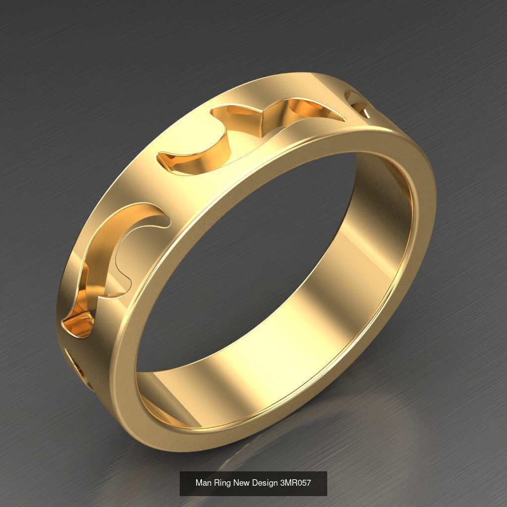 Big Bulk 50 Men Rings Discount For sell 3MRXXX 3D Model Collection_47
