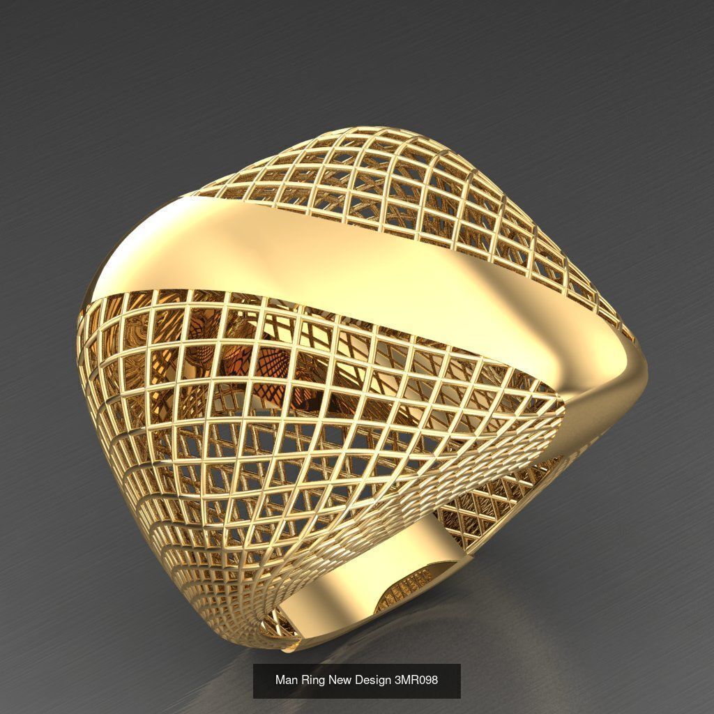 Big Bulk 50 Men Rings Discount For sell 3MRXXX 3D Model Collection_6
