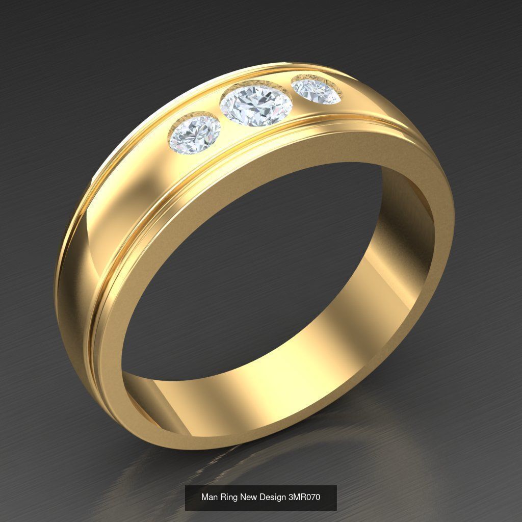 Big Bulk 50 Men Rings Discount For sell 3MRXXX 3D Model Collection_34