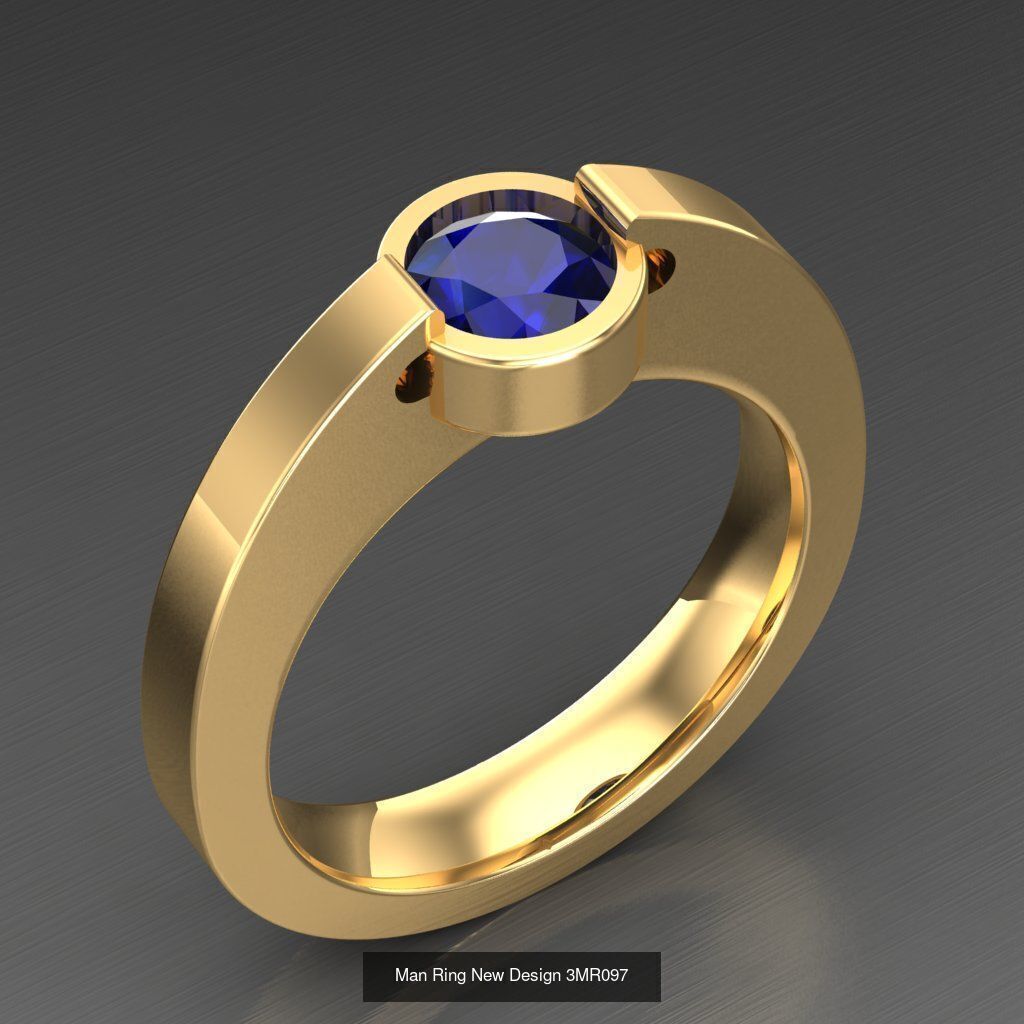 Big Bulk 50 Men Rings Discount For sell 3MRXXX 3D Model Collection_7