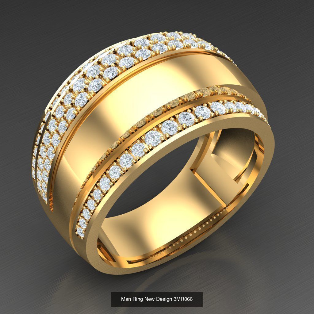 Big Bulk 50 Men Rings Discount For sell 3MRXXX 3D Model Collection_38