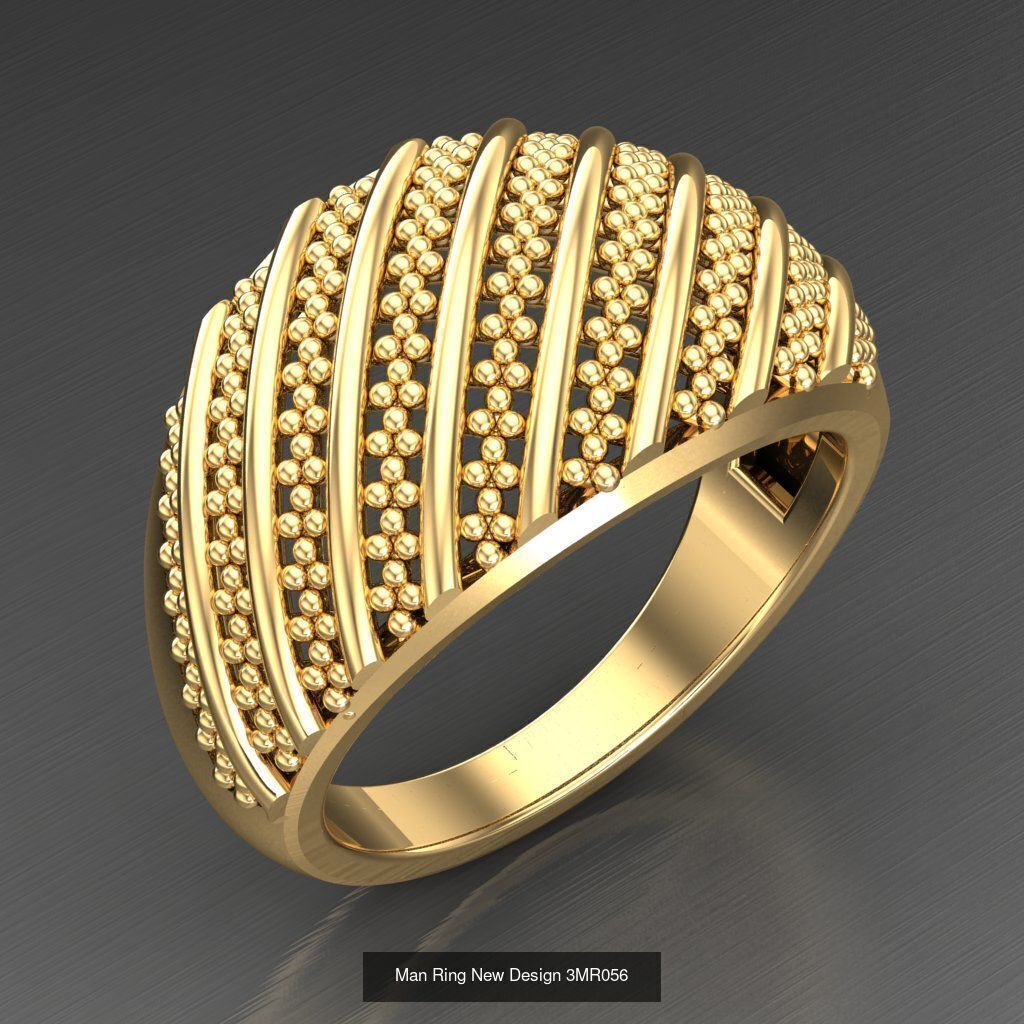 Big Bulk 50 Men Rings Discount For sell 3MRXXX 3D Model Collection_48