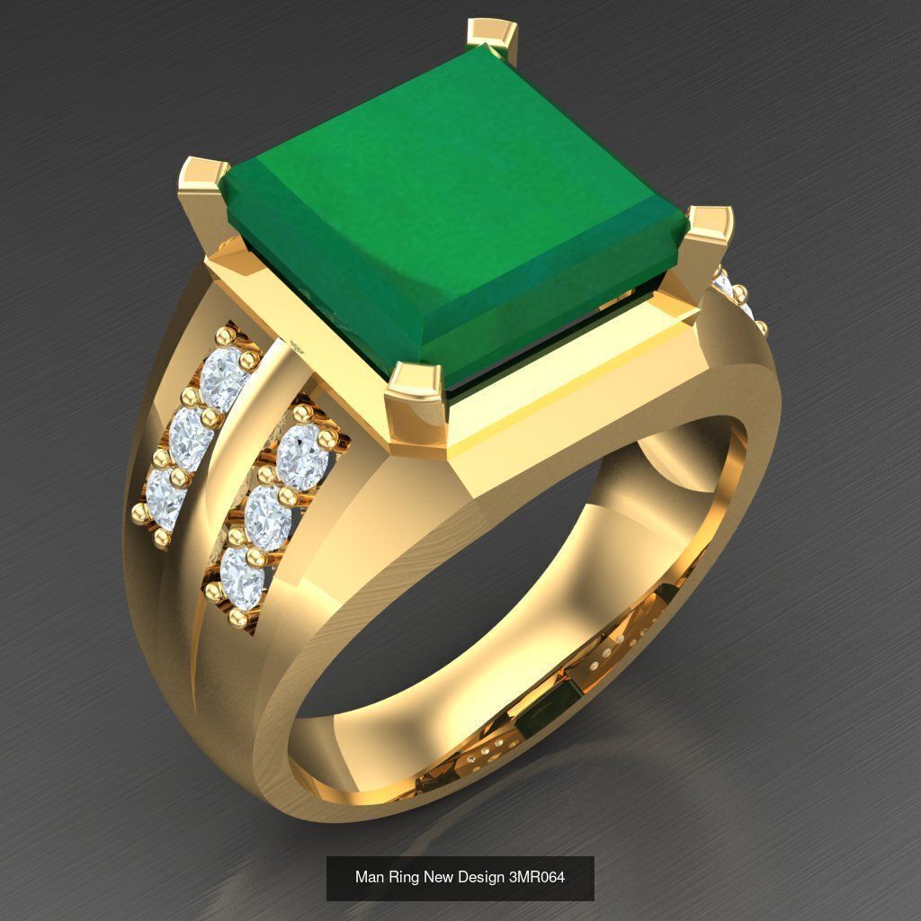 Big Bulk 50 Men Rings Discount For sell 3MRXXX 3D Model Collection_40