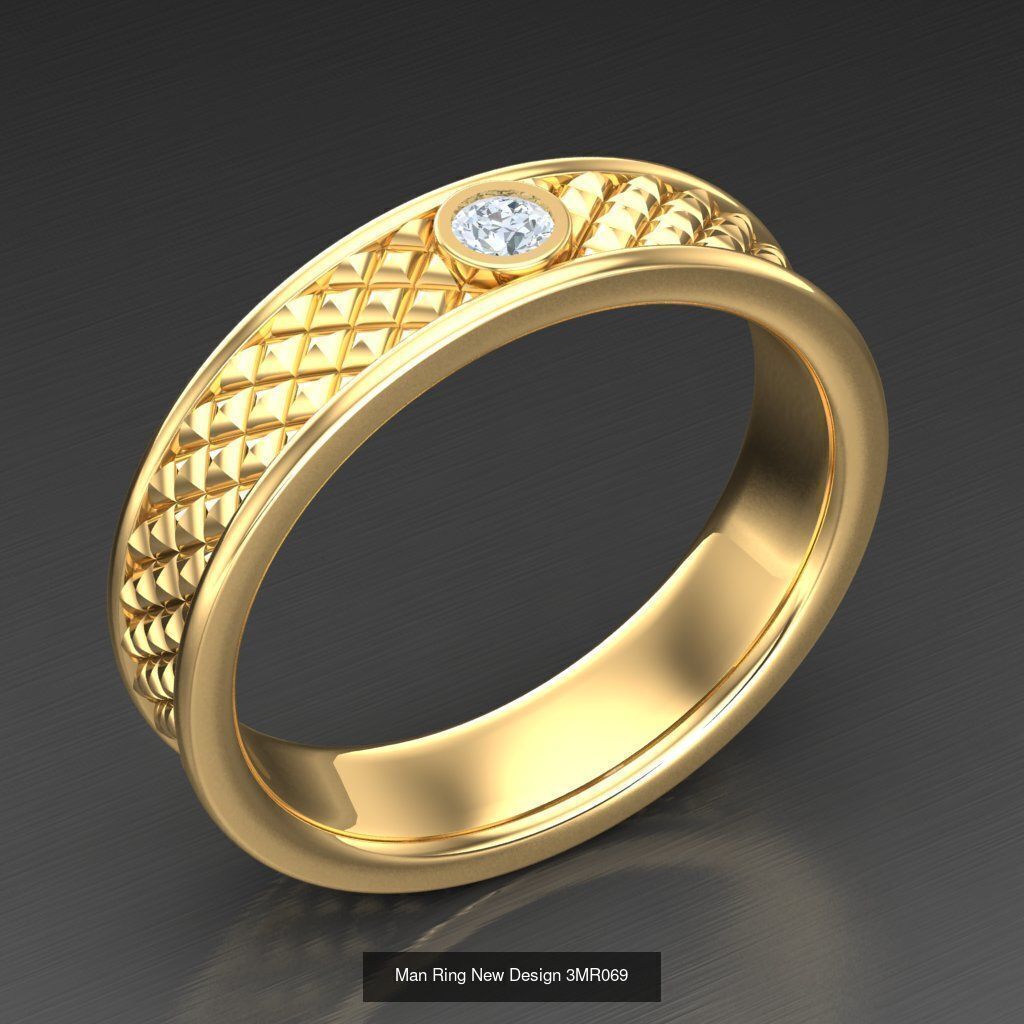 Big Bulk 50 Men Rings Discount For sell 3MRXXX 3D Model Collection_35