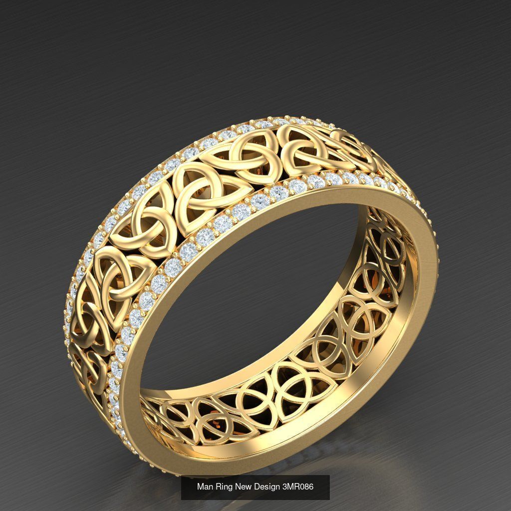 Big Bulk 50 Men Rings Discount For sell 3MRXXX 3D Model Collection_18
