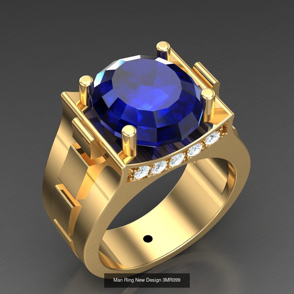 Big Bulk 50 Men Rings Discount For sell 3MRXXX 3D Model Collection_5