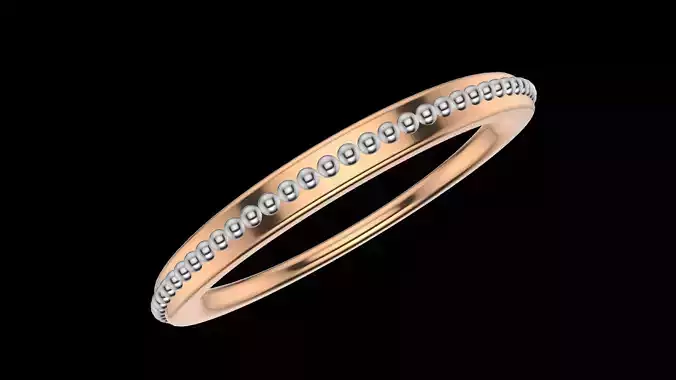 Millgrain setting elegant  Ring