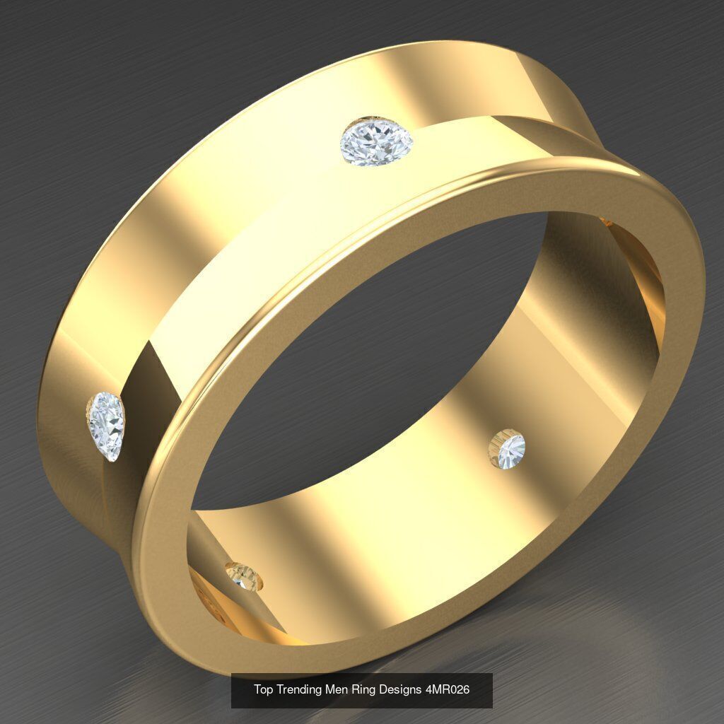 Bulk 50 Men Rings For Sale With Big Discount 4MRXXX 3D Model Collection_28