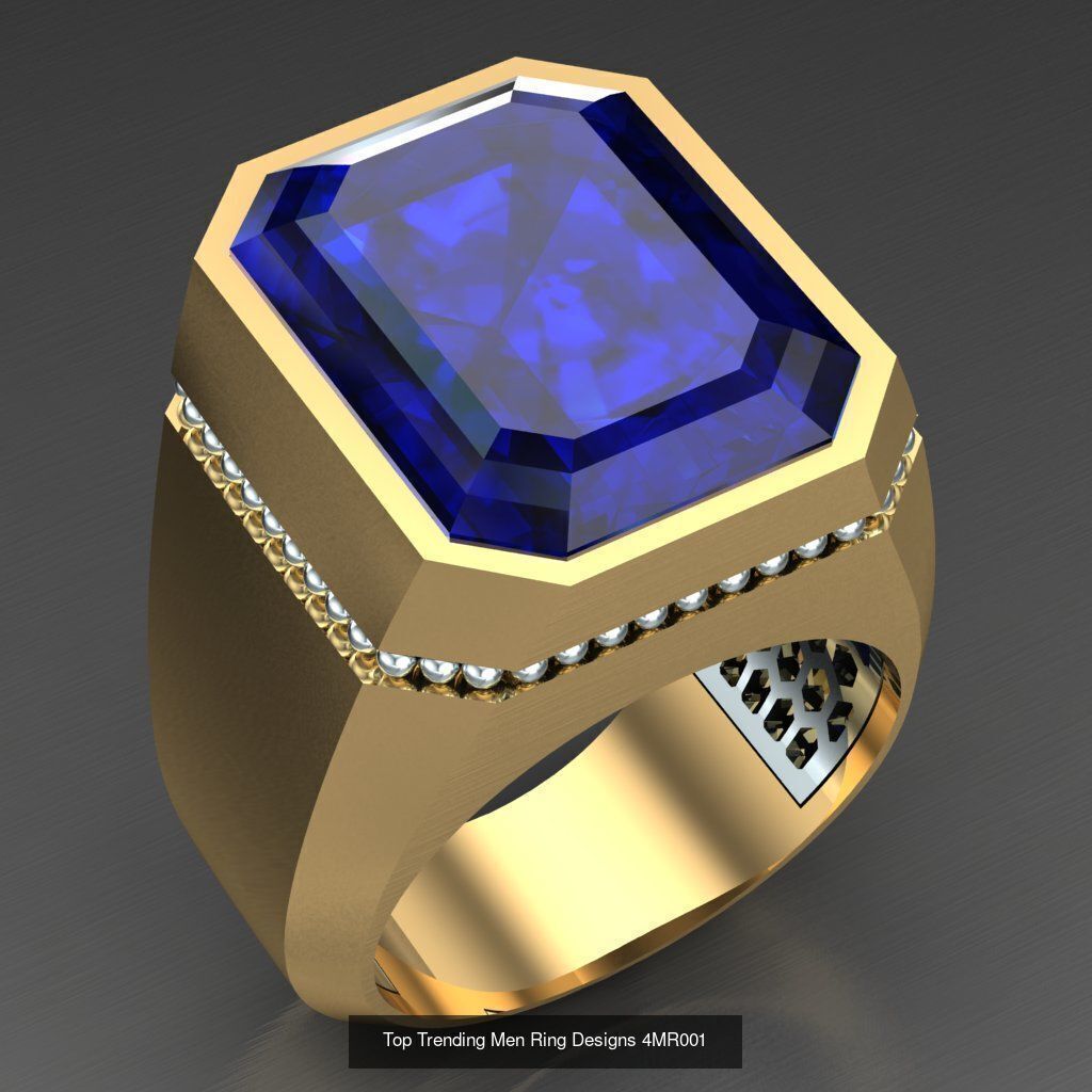 Bulk 50 Men Rings For Sale With Big Discount 4MRXXX 3D Model Collection_53