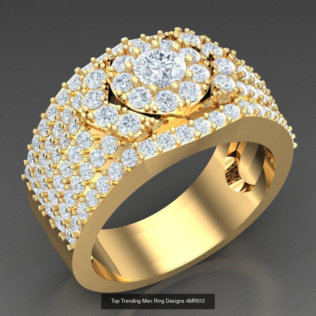 Bulk 50 Men Rings For Sale With Big Discount 4MRXXX 3D Model Collection_41