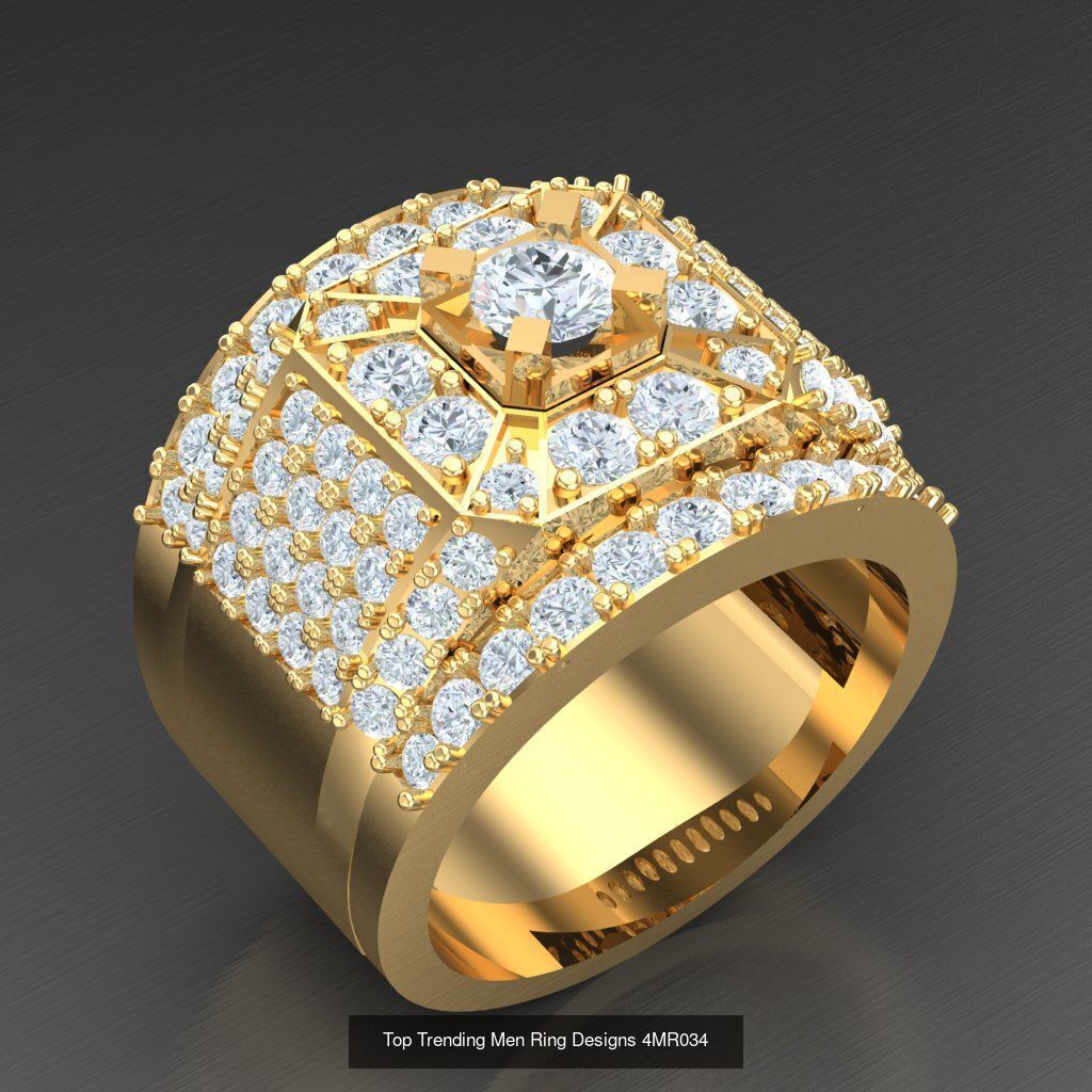 Bulk 50 Men Rings For Sale With Big Discount 4MRXXX 3D Model Collection_20