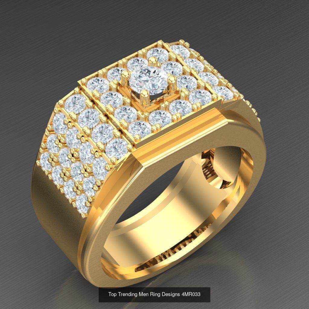 Bulk 50 Men Rings For Sale With Big Discount 4MRXXX 3D Model Collection_21