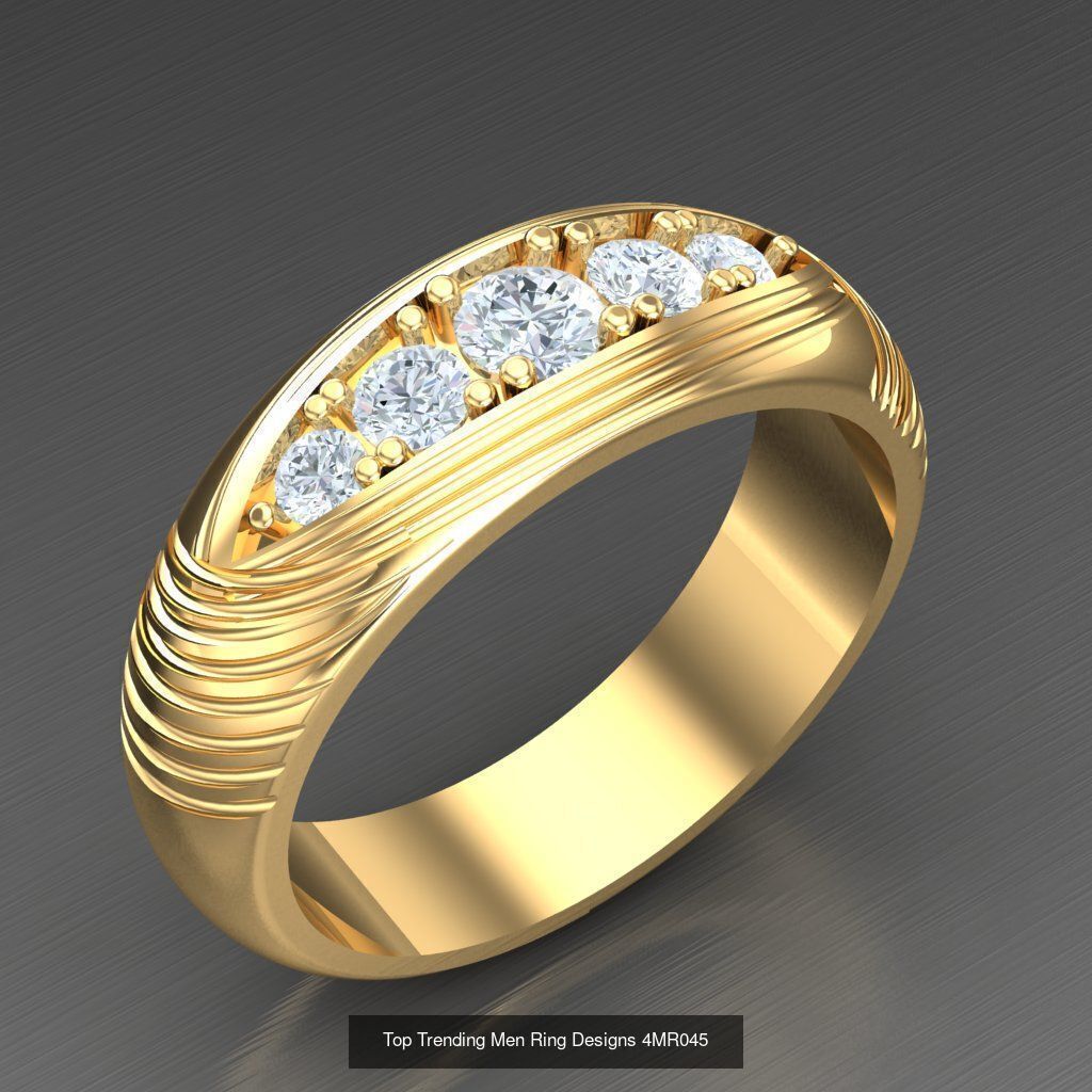 Bulk 50 Men Rings For Sale With Big Discount 4MRXXX 3D Model Collection_9