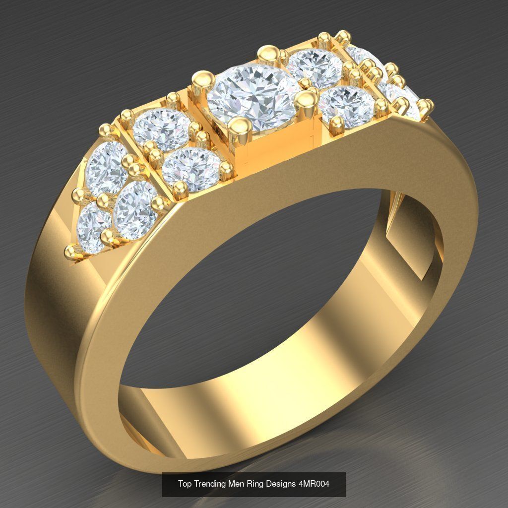 Bulk 50 Men Rings For Sale With Big Discount 4MRXXX 3D Model Collection_50