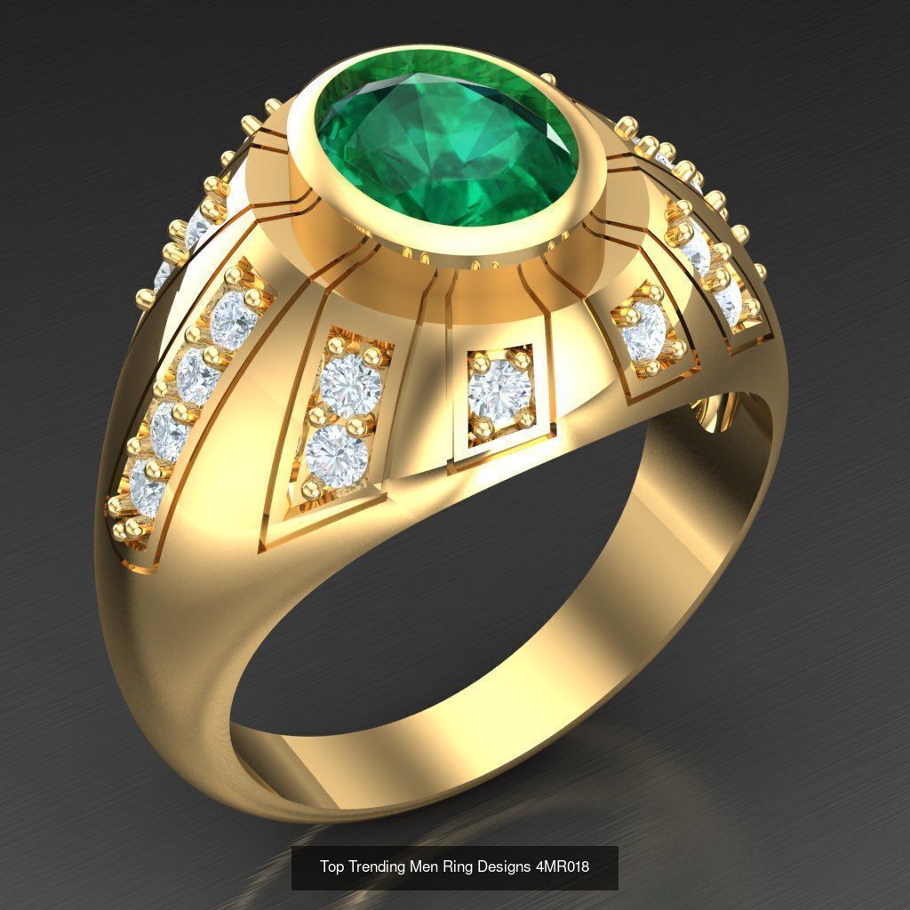 Bulk 50 Men Rings For Sale With Big Discount 4MRXXX 3D Model Collection_36