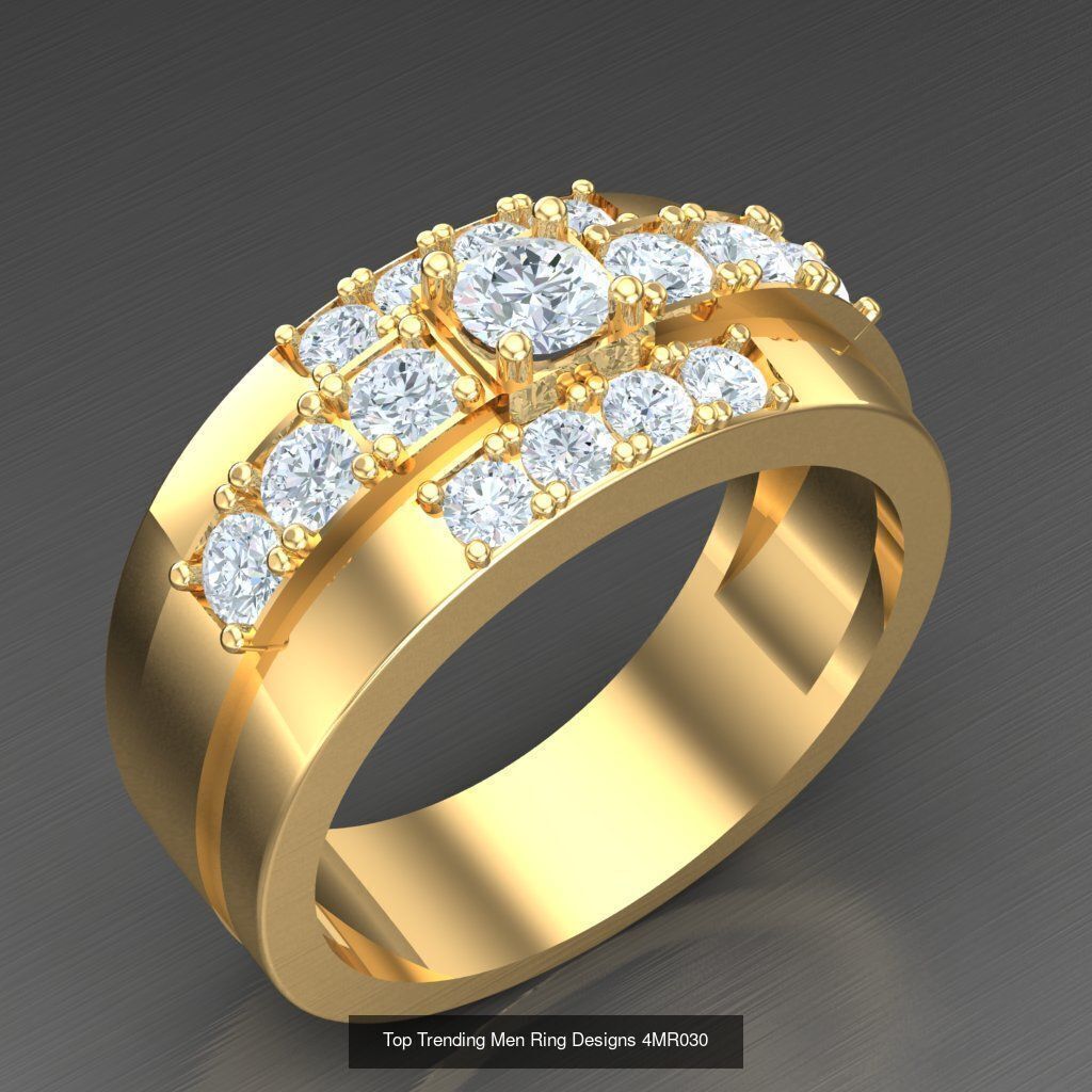 Bulk 50 Men Rings For Sale With Big Discount 4MRXXX 3D Model Collection_24
