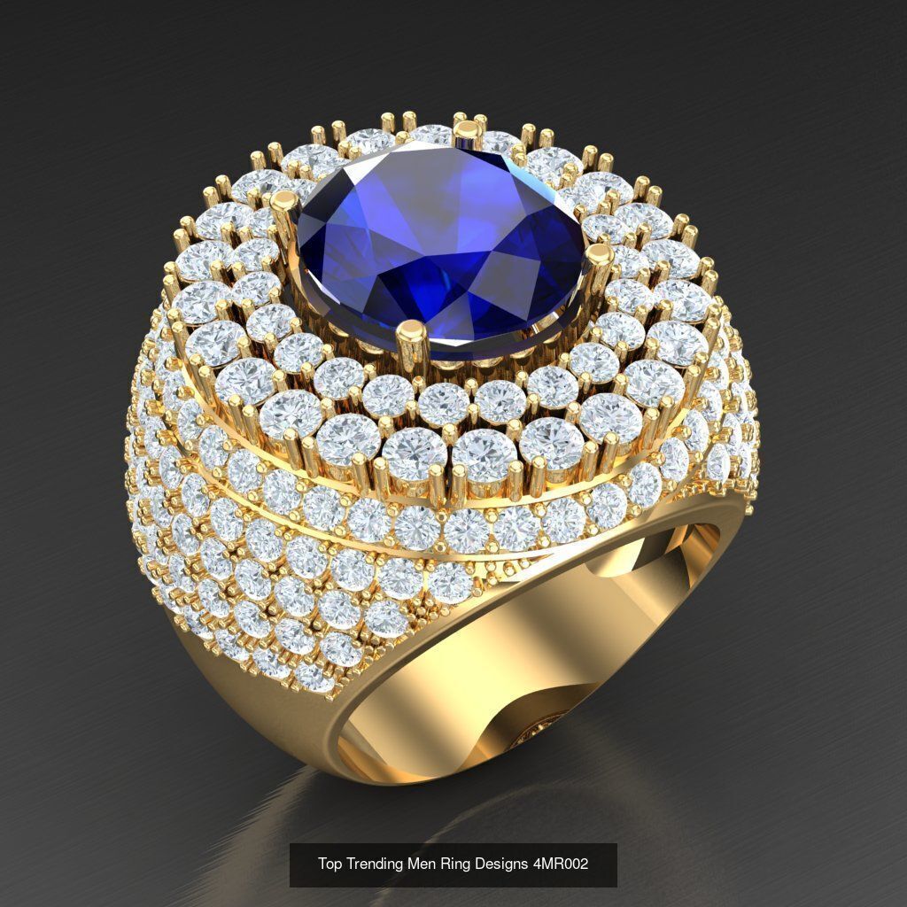 Bulk 50 Men Rings For Sale With Big Discount 4MRXXX 3D Model Collection_52
