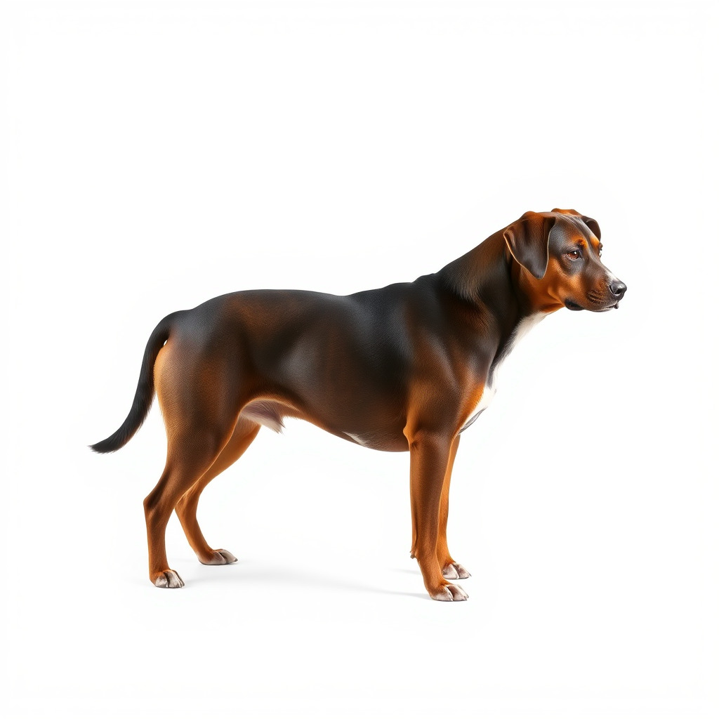 Realistic Dog Model Pack for Various Applications Low-poly 3D model_3