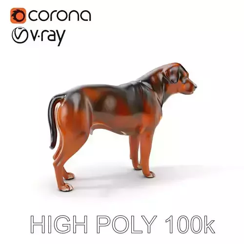 Realistic Dog Model Pack for Various Applications