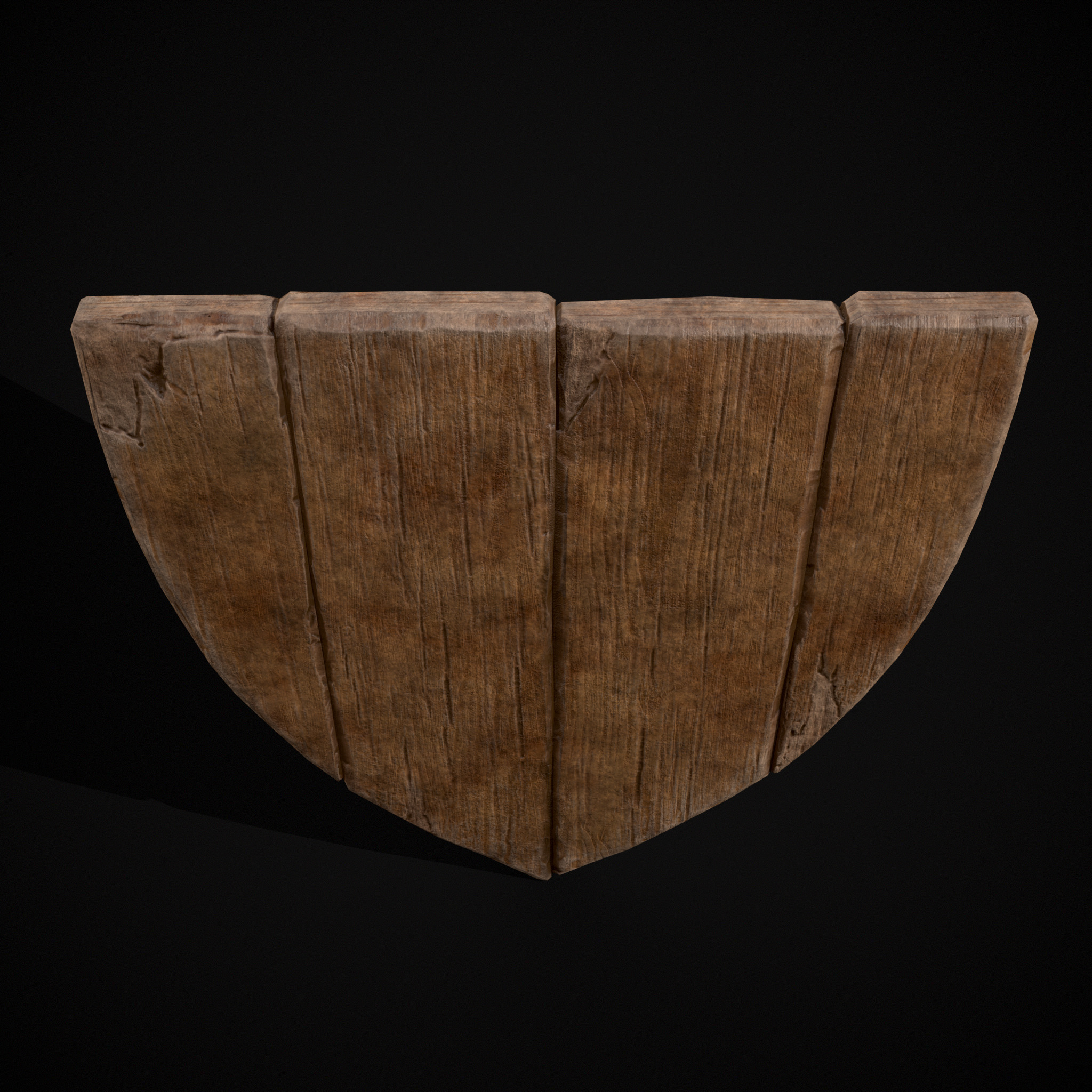 BW Bird Coat of Arms Low-poly 3D model_11