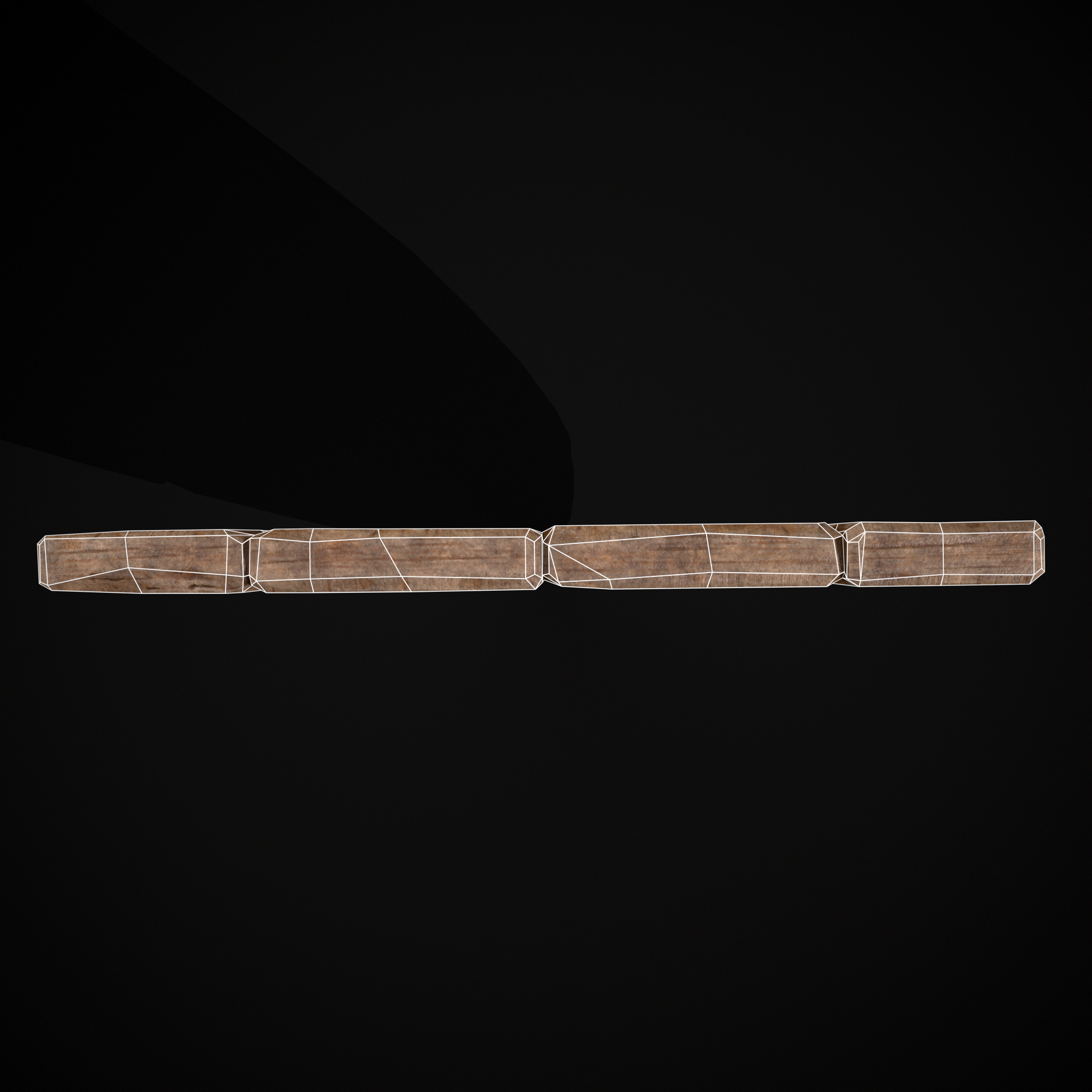 BW Bird Coat of Arms Low-poly 3D model_14