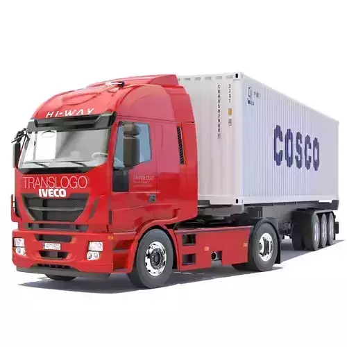 IVECO Stralis Hi-Way with 40ft Containers